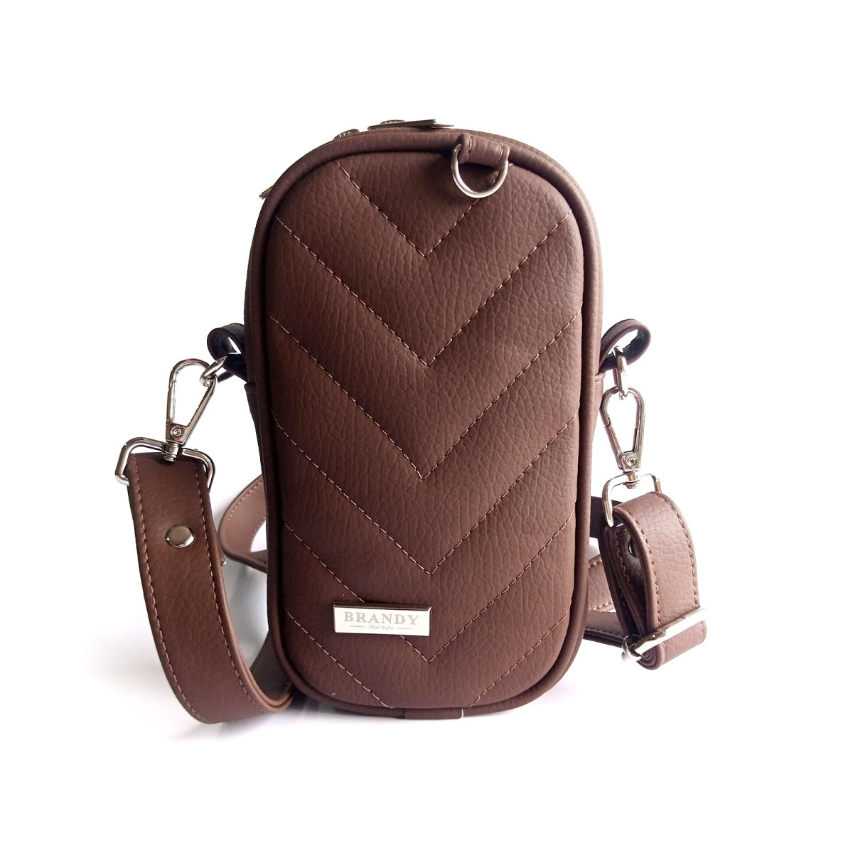 Mini Carry Lía Porta celular - Marrón