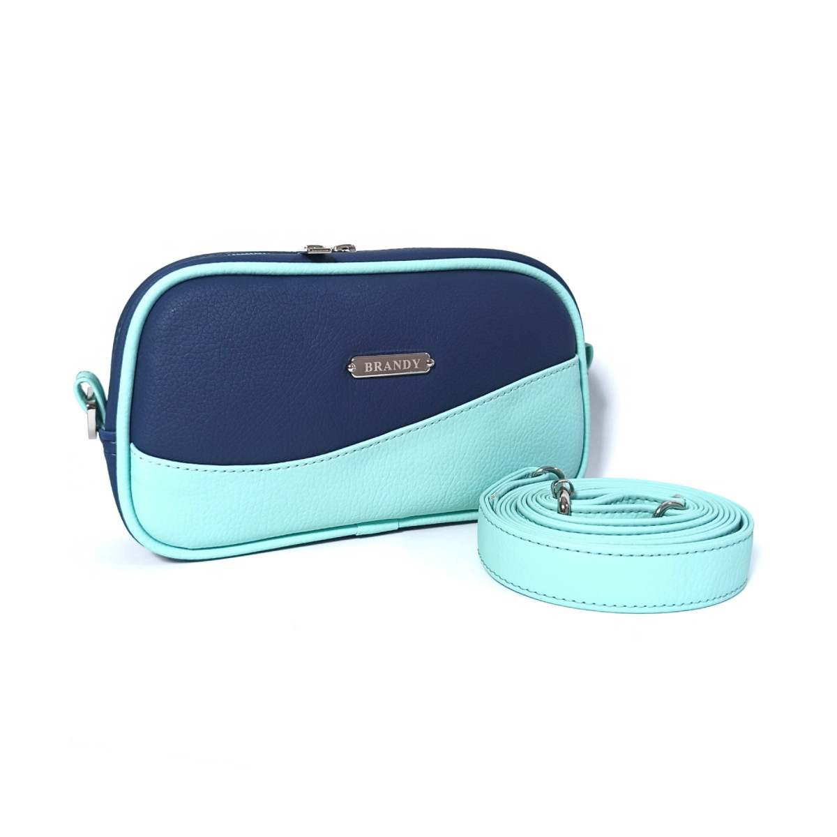 PETIT Manos libres Azul oscuro + Menta / AURA