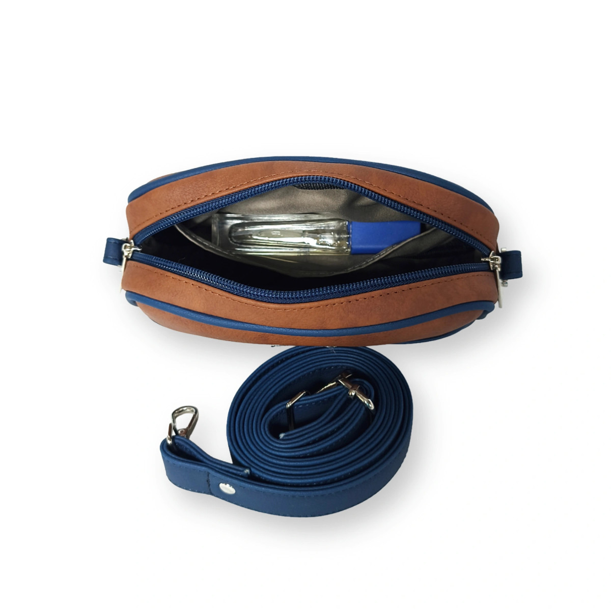 PETIT Manos libres Miel + Azul oscuro / AURA