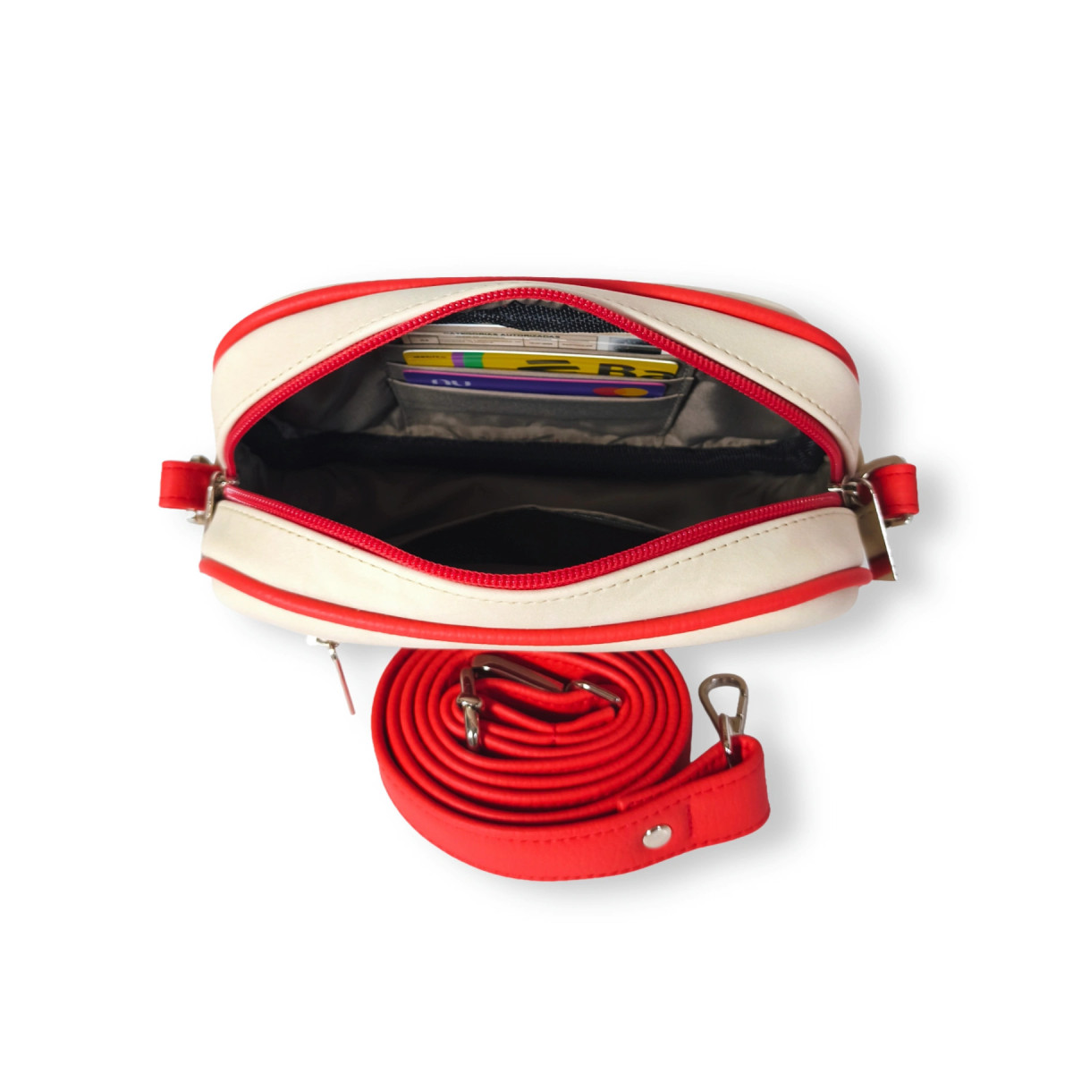 PETIT Manos libres Crema + Rojo cereza / AURA