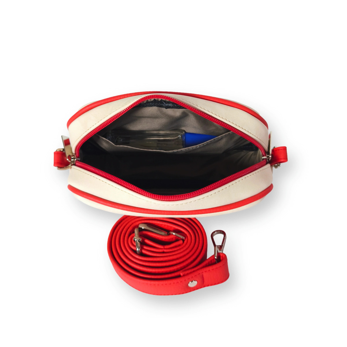 PETIT Manos libres Crema + Rojo cereza / AURA