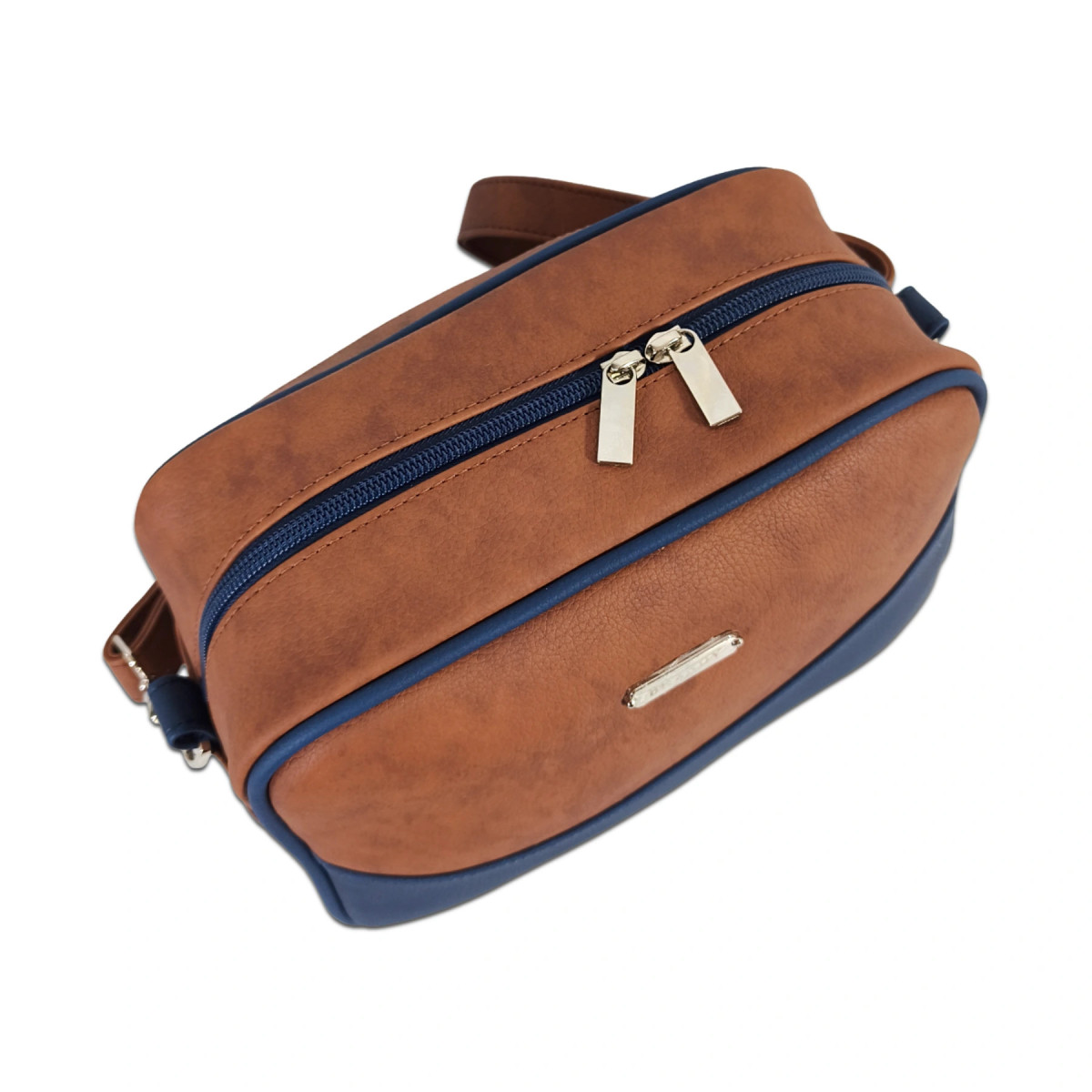 GÉNOVA Manos libres Miel + Azul oscuro / AURA