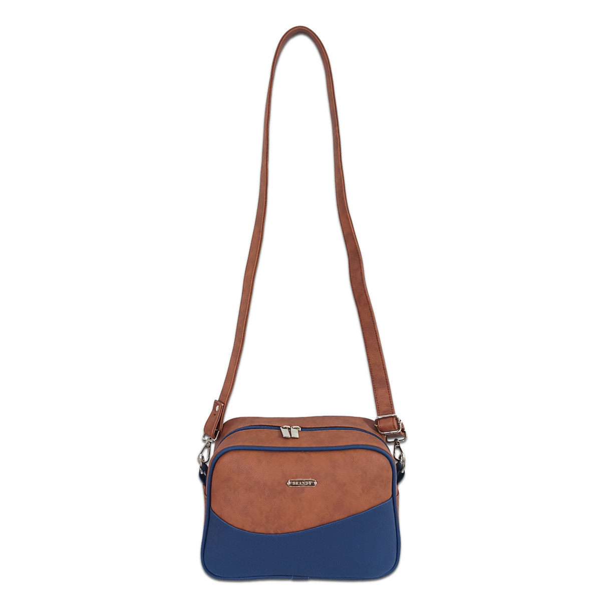 GÉNOVA Manos libres Miel + Azul oscuro / AURA