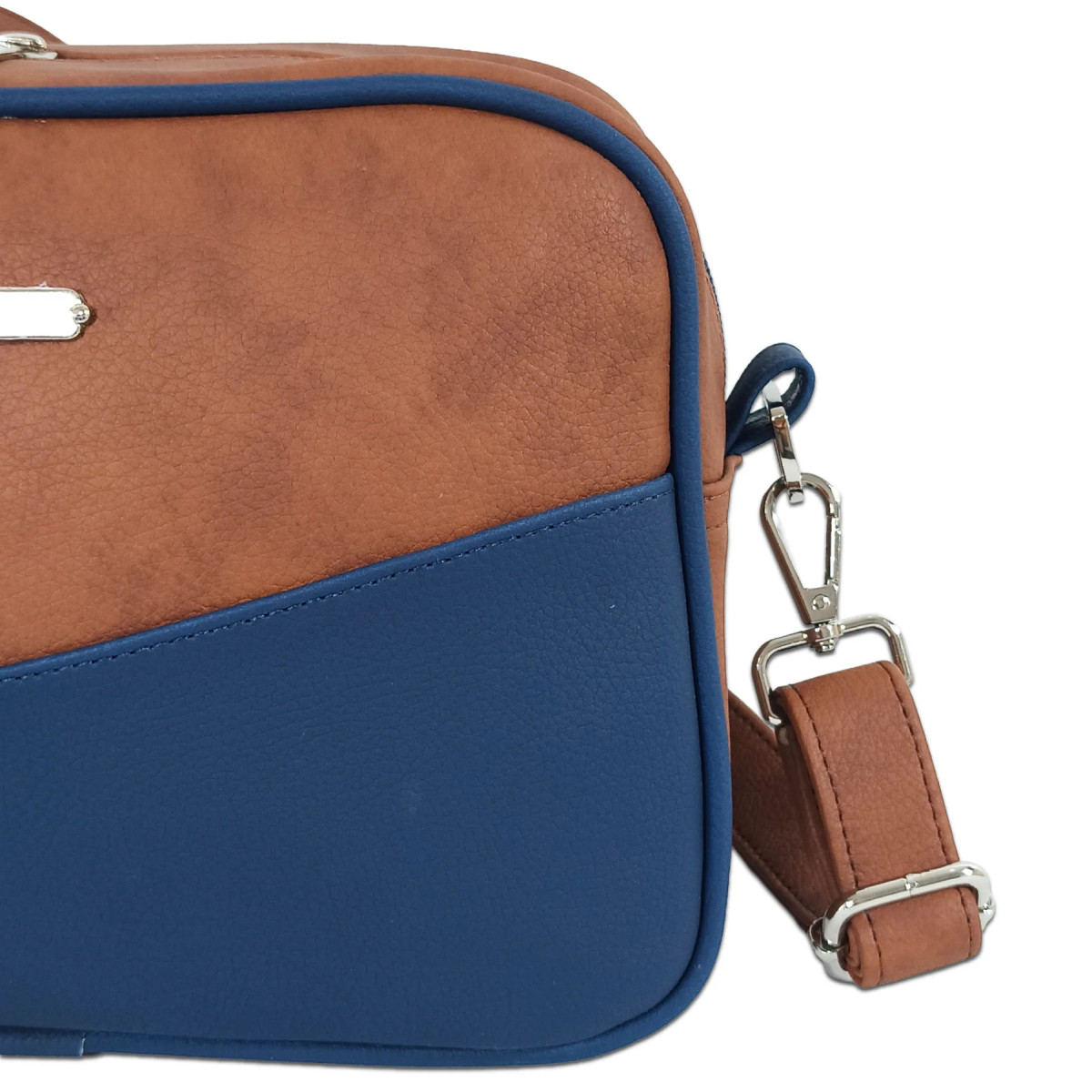 GÉNOVA Manos libres Miel + Azul oscuro / AURA