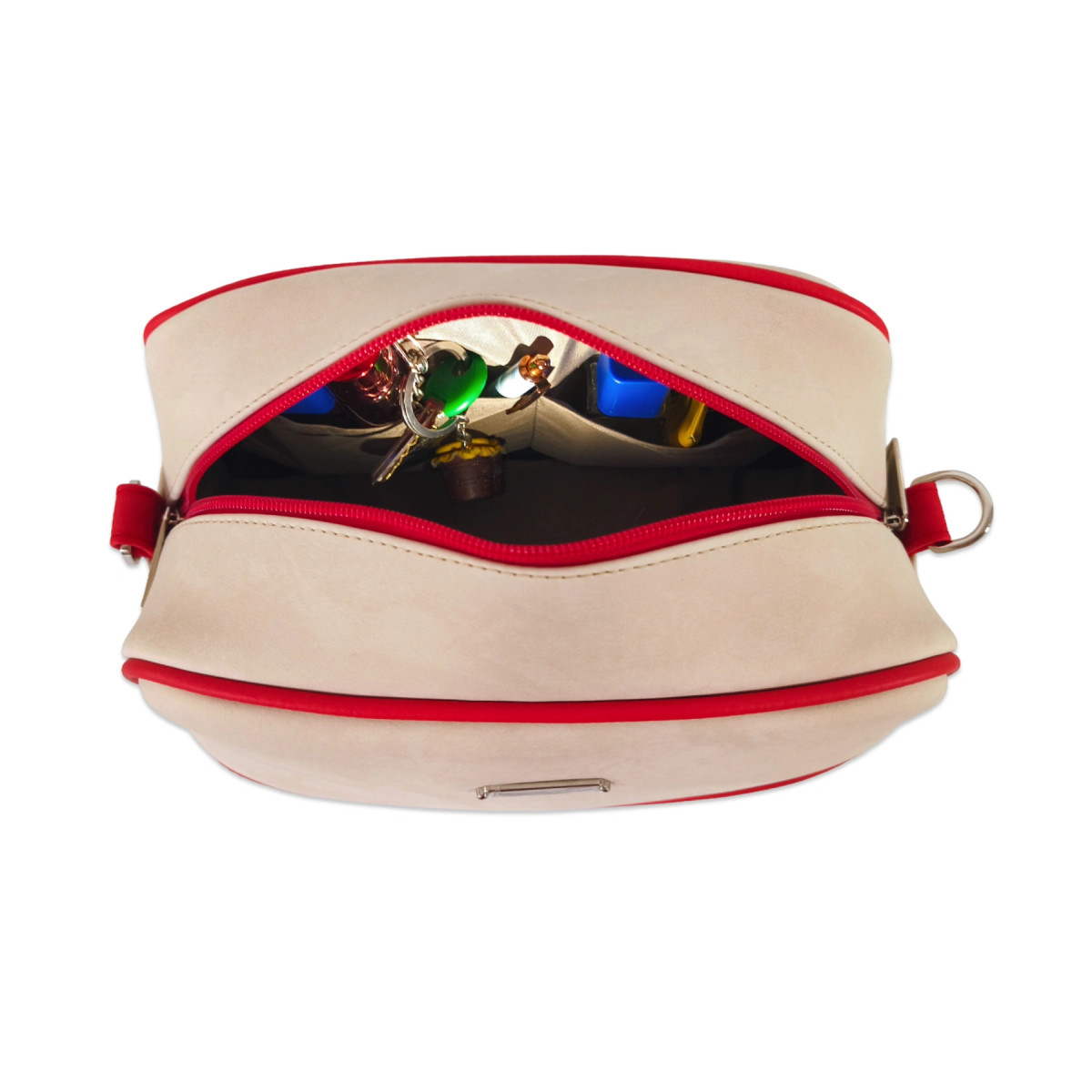 GÉNOVA Manos libres Crema + Rojo cereza / AURA